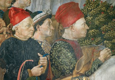 Taikakuninkaiden kulkue Betlehemiin tekijältä Benozzo di Lese di Sandro Gozzoli