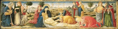 Valituslaulu kuolleesta Kristuksesta tekijältä Benozzo di Lese di Sandro Gozzoli