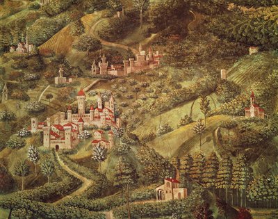 Taikakuninkaan matka Betlehemiin tekijältä Benozzo di Lese di Sandro Gozzoli