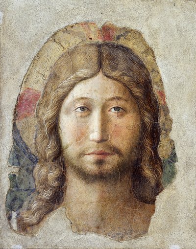 The Redeemer, kirjoittanut Benozzo Gozzoli, tuore tekijältä Benozzo di Lese di Sandro Gozzoli