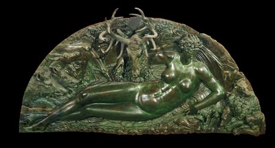 La nymphe de Fontainebleau - Fontainebleaun nymfi ... tekijältä Benvenuto Cellini