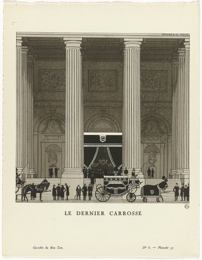 Gazette du Bon Ton tekijältä Bernard Boutet de Monvel