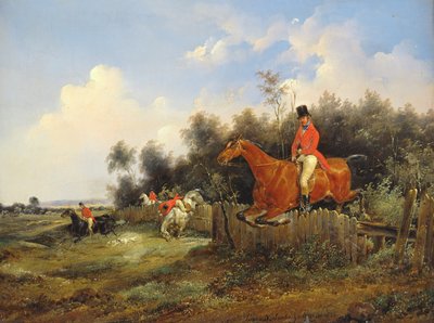 Metsästyspaikka tekijältä Bernard Edouard Swebach