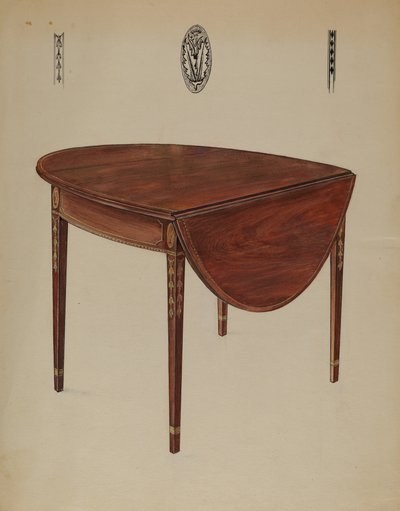 Pembroke Table (Drop Leaf) tekijältä Bernard Gussow
