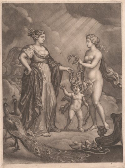 Juno, Venus ja Cupid tekijältä Bernard Lens