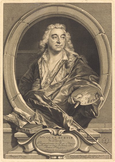 Nicholas Bertin tekijältä Bernard Lépicié after Jean François Delyen