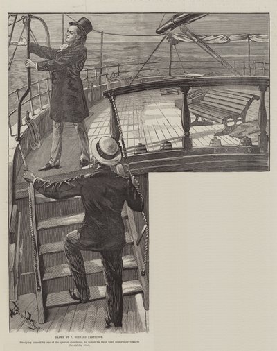 The Crusade of the Excelsior, kirjoittanut Bret Harte tekijältä Bernard Partridge