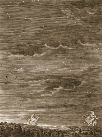 Castor ja Pollux, 1731 tekijältä Bernard Picart