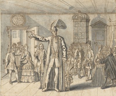 Jättiläinen Cajanus Haarlemissa tekijältä Bernard Picart