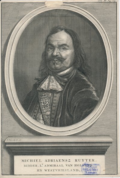 Michiel de Ruyter 1607-1676 Perintökeskus Rozet 300 191 d 2 A-51 tekijältä Bernard Picart