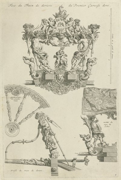 Osunan herttuan valtiovaunut, 1713 tekijältä Bernard Picart