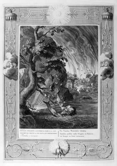 Tantalus-piina, 1733 tekijältä Bernard Picart