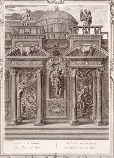 Unen talo, 1731 tekijältä Bernard Picart