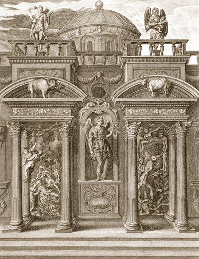Unen talo, 1731 tekijältä Bernard Picart