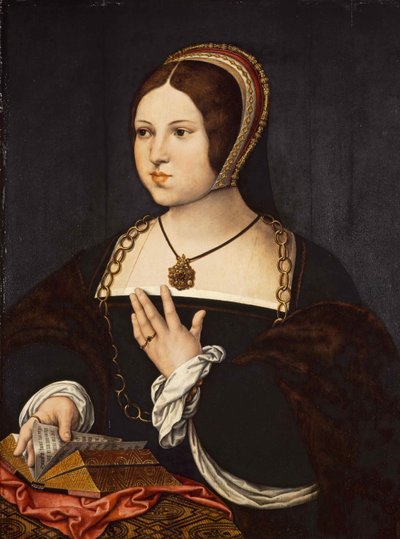 Marie Hanetonin muotokuva, noin 1518. tekijältä Bernard van Orley