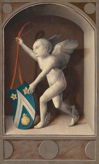 Putto Jacques Coënen käsivarsilla [käänteinen] tekijältä Bernard van Orley