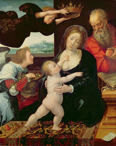 Pyhä perhe, 1522 tekijältä Bernard van Orley