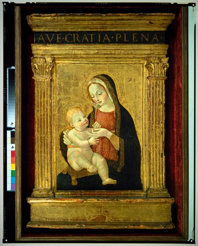 Madonna ja lapsi (maalaus) tekijältä Bernardino Fungai