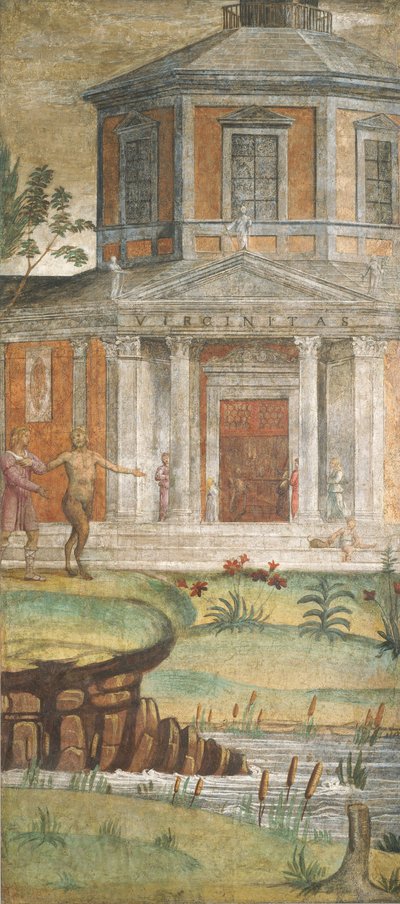 Kefalos ja Pan Dianan temppelissä tekijältä Bernardino Luini