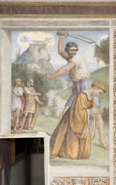 Pyhän Katariinan Aleksandrialaisen katkaisu, Besozzi-kappeli tekijältä Bernardino Luini