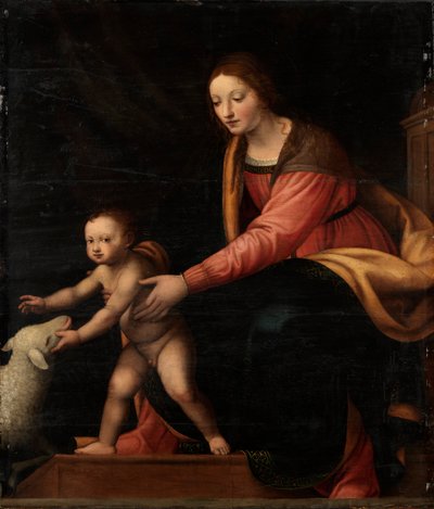 Madonna ja lapsi tekijältä Bernardino Luini