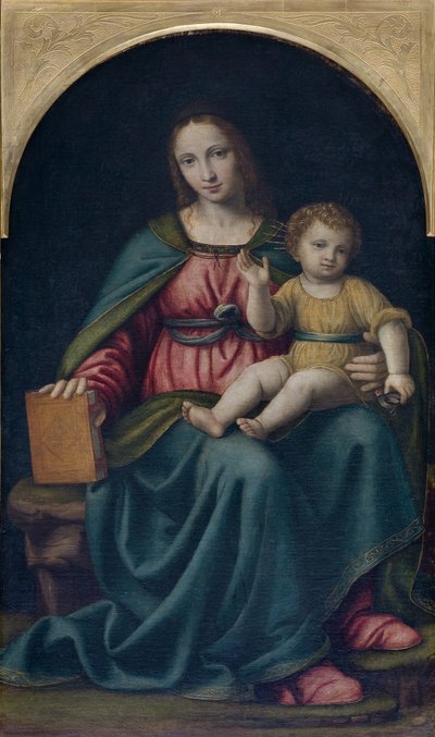Madonna ja lapsi tekijältä Bernardino Luini
