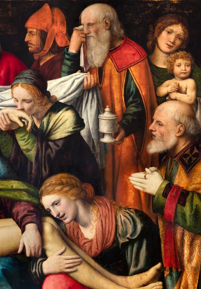 Milano, San Giorgio al Palazzon kirkko, Bernardino Luini, Deposition tekijältä Bernardino Luini
