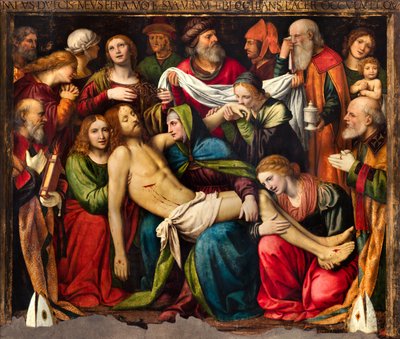 Milano, San Giorgio al Palazzon kirkko, Bernardino Luini, Hautaus tekijältä Bernardino Luini