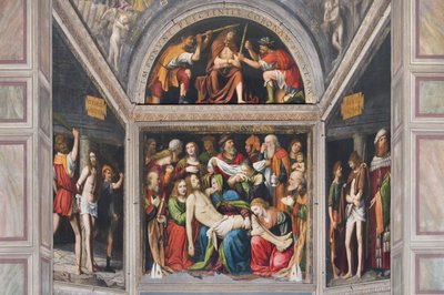 Kristuksen kärsimys, 1516 tekijältä Bernardino Luini