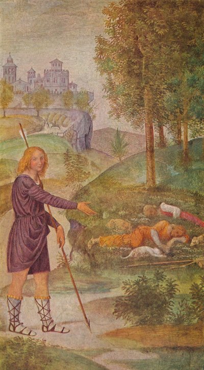 Kefaloksen illuusio, 1520-1522 tekijältä Bernardino Luini