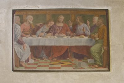 Viimeinen ehtoollinen tekijältä Bernardino Luini