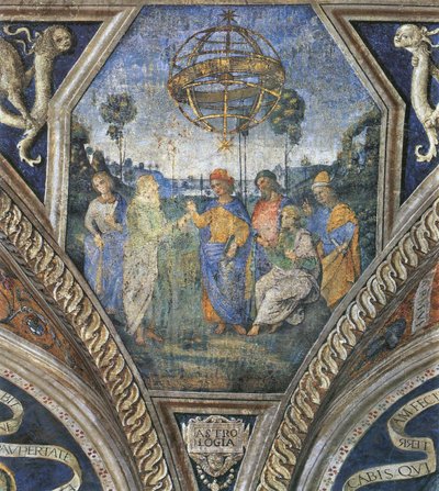 Astrologian allegoria, 1490-luku tekijältä Bernardino Pinturicchio
