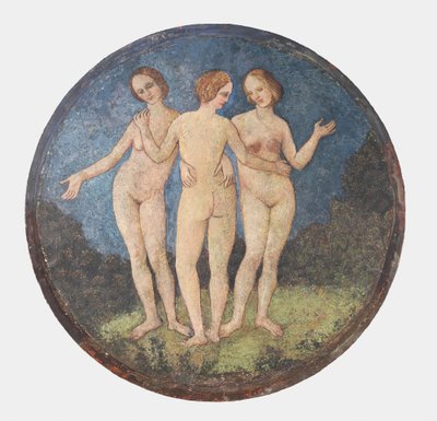 Kolme armoa, n. 1509. tekijältä Bernardino Pinturicchio