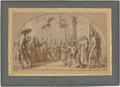 Siunatun Buonagiunta Manetin kuolema tekijältä Bernardino Poccetti