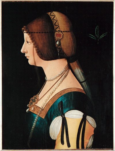 Bianca Maria Sforza, keisari Maximilian I:n toinen vaimo ... tekijältä Bernardino de