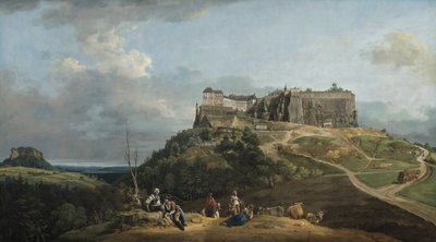 Königsteinin linnoitus tekijältä Bernardo Bellotto