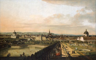 Wien Katso Belvederen palatsista tekijältä Bernardo Bellotto
