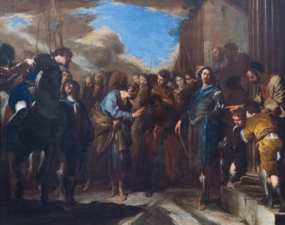 St. Pietari ja st. Paul tekijältä Bernardo Cavallino
