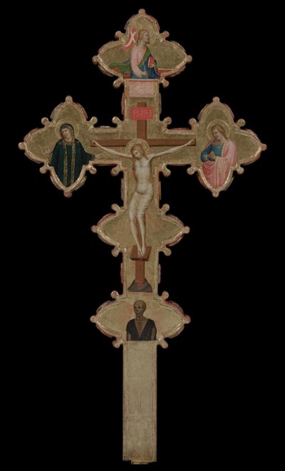 Kannettava, kaksipuolinen risti, 1335-1340 tekijältä Bernardo Daddi