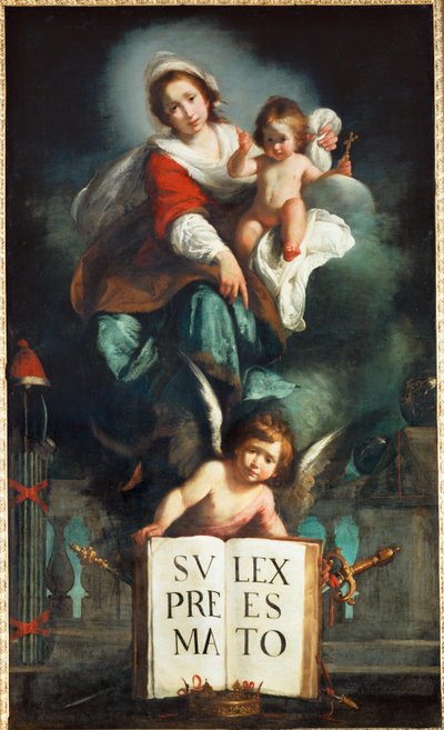 La Madone de la Justice - Oikeuden Madonna ... tekijältä Bernardo Strozzi