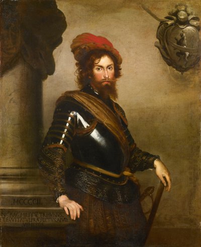 Nicolò Raggin muotokuva. tekijältä Bernardo Strozzi