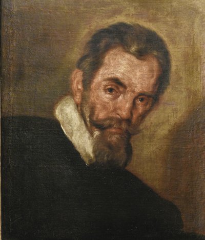 Säveltäjä Claudio Monteverdin muotokuva 1567-1643 tekijältä Bernardo Strozzi