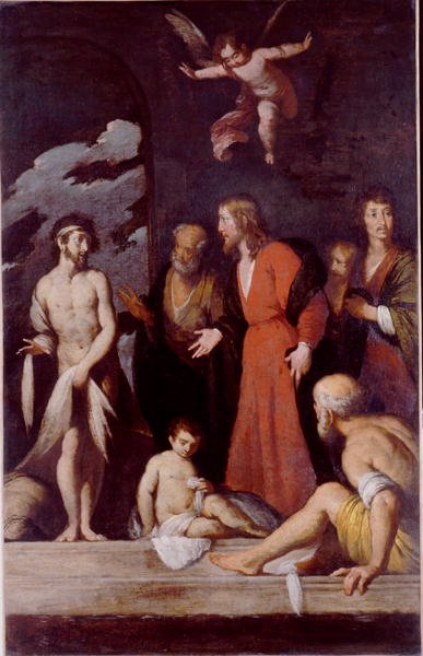 Paralyyttisten paraneminen tekijältä Bernardo Strozzi
