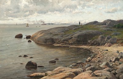 Rannikkonäkymä tekijältä Berndt Lindholm