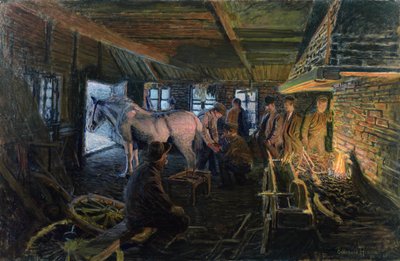 Smithissä tekijältä Bernhard Hinna