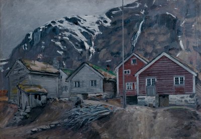 Vanhat talot Hyenissä tekijältä Bernt Wilhelm Tunold