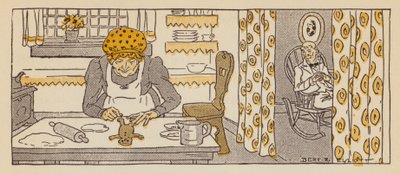 Piparkakkumies, Uuden Englannin tarina (värilitho) tekijältä Bert Elliott