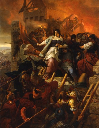 Egerin naiset, 1867 tekijältä Bertalan Székely