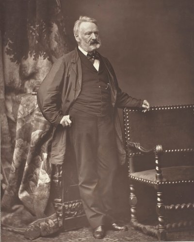 Victor Hugo ranskalainen kirjailija, näytelmäkirjailija ja runoilija, 1802-1885, 187576. tekijältä Bertall et Cie