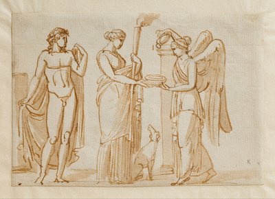 Bacchus, Diana ja Victory () tekijältä Bertel Thorvaldsen